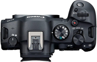 Canon EOS R6 Mark II Mirrorless Camera Body Only (24.2MP Full-Frame, RF Mount, 4K Video, Dual Pixel AF II, IBIS, Wi-Fi, Black)