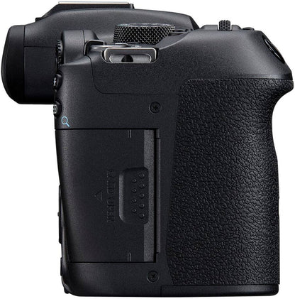 Canon EOS R7 Mirrorless Camera Body Only (32.5MP APS-C, RF Mount, 4K Video, Dual Pixel AF II, IBIS, Wi-Fi, Black)