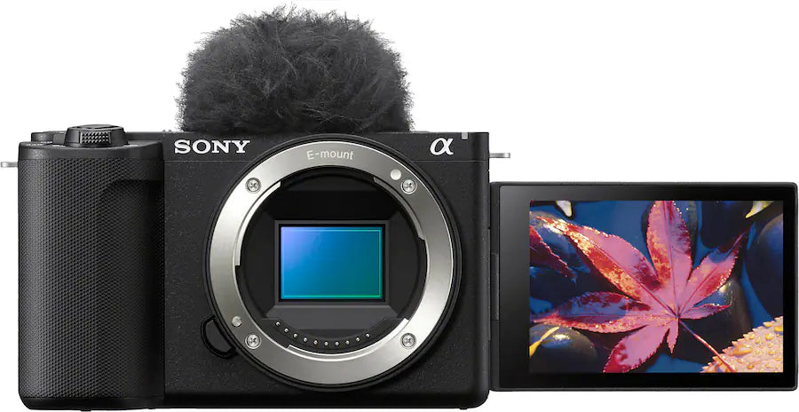 Sony Alpha ZV-E10 II Mirrorless Camera Body Only (26MP APS-C, E-Mount, 4K Video, Real-time AF, Wi-Fi, Black)