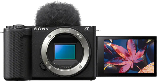 Sony Alpha ZV-E10 II Mirrorless Camera Body Only (26MP APS-C, E-Mount, 4K Video, Real-time AF, Wi-Fi, Black)