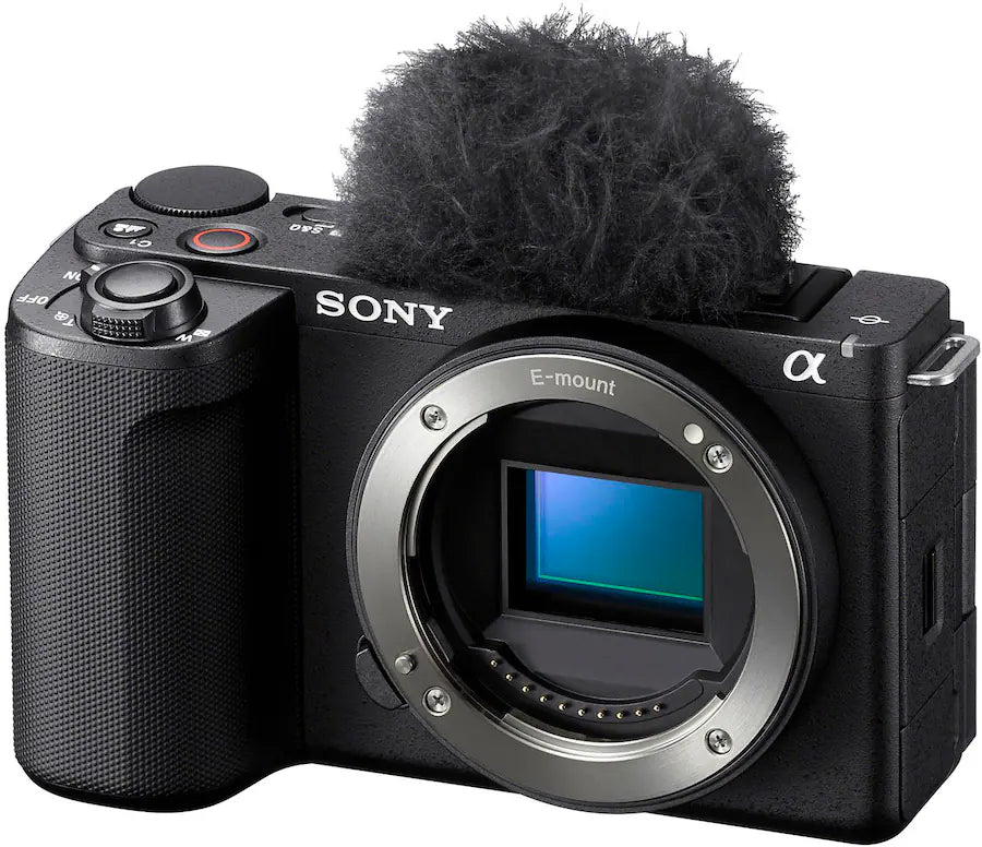 Sony Alpha ZV-E10 II Mirrorless Camera Body Only (26MP APS-C, E-Mount, 4K Video, Real-time AF, Wi-Fi, Black)