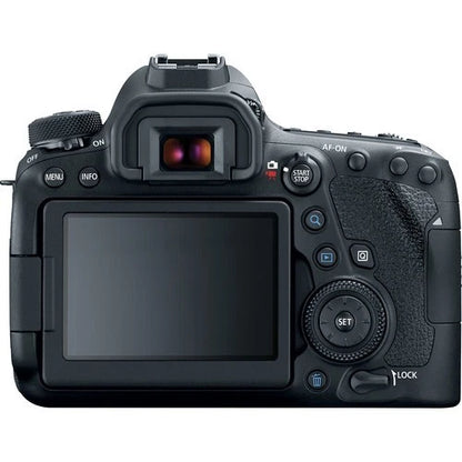 Canon EOS 6D Mark II DSLR Camera Body Only (26.2MP Full-Frame, EF Mount, Dual Pixel AF, Wi-Fi, GPS, Black)