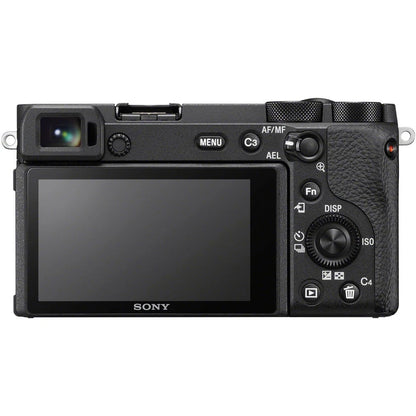 Sony Alpha a6600 Mirrorless Camera Body Only (24.2MP APS-C, E-Mount, 4K Video, Real-time AF, IBIS, Wi-Fi, Black)