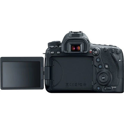 Canon EOS 6D Mark II DSLR Camera Body Only (26.2MP Full-Frame, EF Mount, Dual Pixel AF, Wi-Fi, GPS, Black)