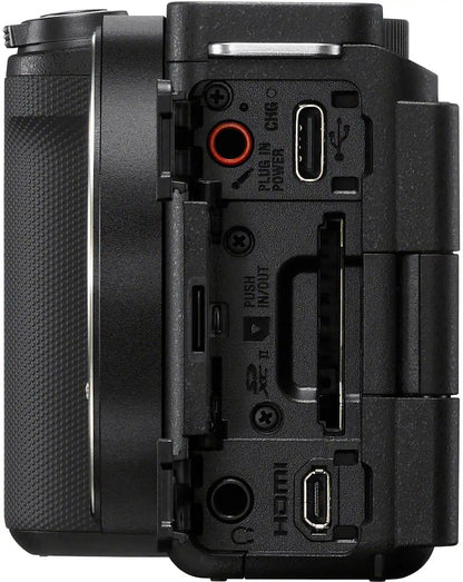 Sony Alpha ZV-E10 II Mirrorless Camera Body Only (26MP APS-C, E-Mount, 4K Video, Real-time AF, Wi-Fi, Black)