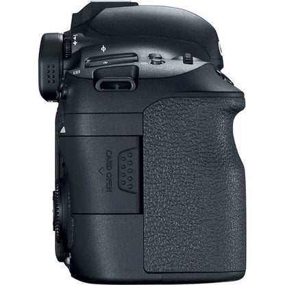 Canon EOS 6D Mark II DSLR Camera Body Only (26.2MP Full-Frame, EF Mount, Dual Pixel AF, Wi-Fi, GPS, Black)