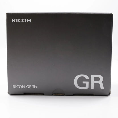 Ricoh GR IIIx APS-C Compact Digital Camera – 24 MP with 40mm F2.8 Lens – Black