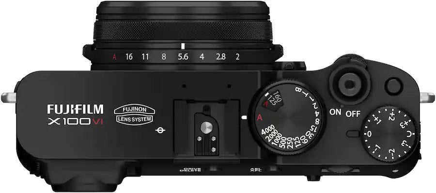 Fujifilm X-Series X100VI Compact Digital Camera – 40.2 MP APS-C with 6K Video – Black