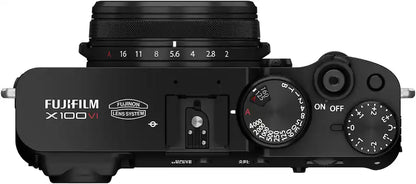 Fujifilm X-Series X100VI Compact Digital Camera – 40.2 MP APS-C with 6K Video – Black