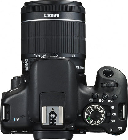 Canon EOS Rebel T6i Digital SLR Camera with EF-S 18-55mm f/3.5-5.6 IS STM Lens - Wi-Fi Enabled