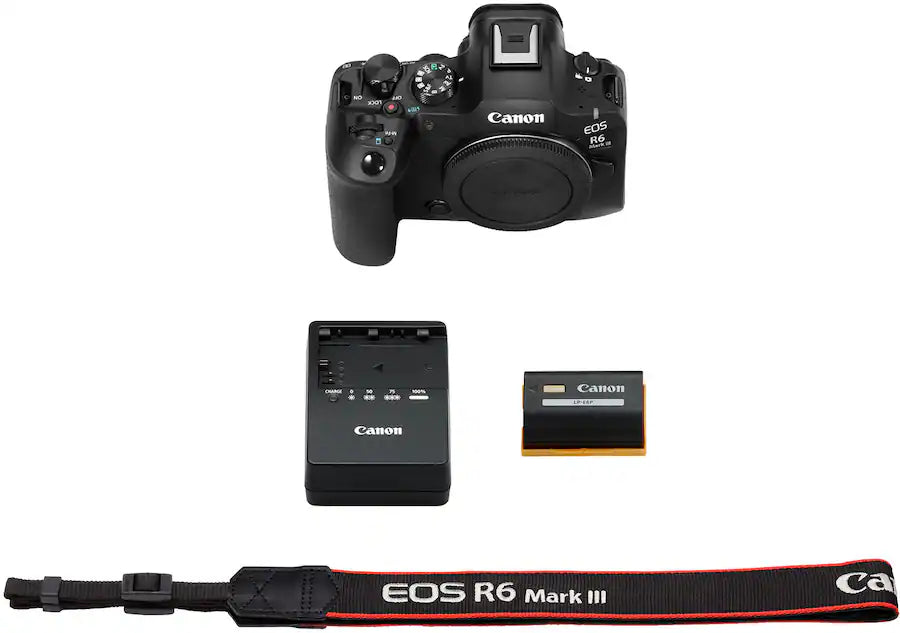 Canon EOS R6 Mark III Mirrorless Camera (Body Only) – 7K Video & Full-Frame