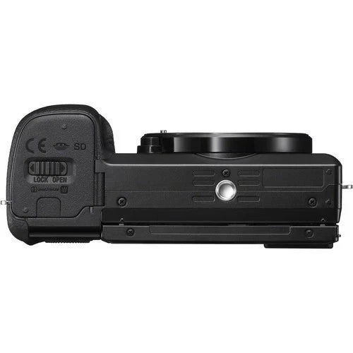 Sony Alpha a6100 Mirrorless Camera Body Only (24.2MP APS-C, E-Mount, 4K Video, Real-time AF, Wi-Fi, Black)