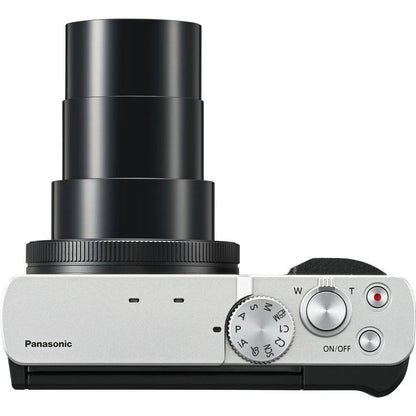 Panasonic Lumix TZ99 (ZS99) Compact Digital Camera – 50x Optical Zoom & 4K Video – Silver (DC-TZ99E-S)