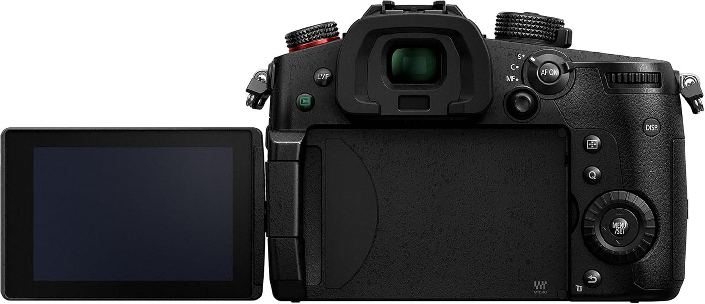 Panasonic LUMIX GH5M2 20.3MP Mirrorless Micro Four Thirds Camera - Live Streaming, 4K 4:2:2 10-Bit, Unlimited Video