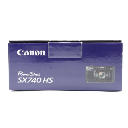 Canon PowerShot SX740 HS Compact Digital Camera – 20.3 MP with 40x Optical Zoom & 4K Video – Black