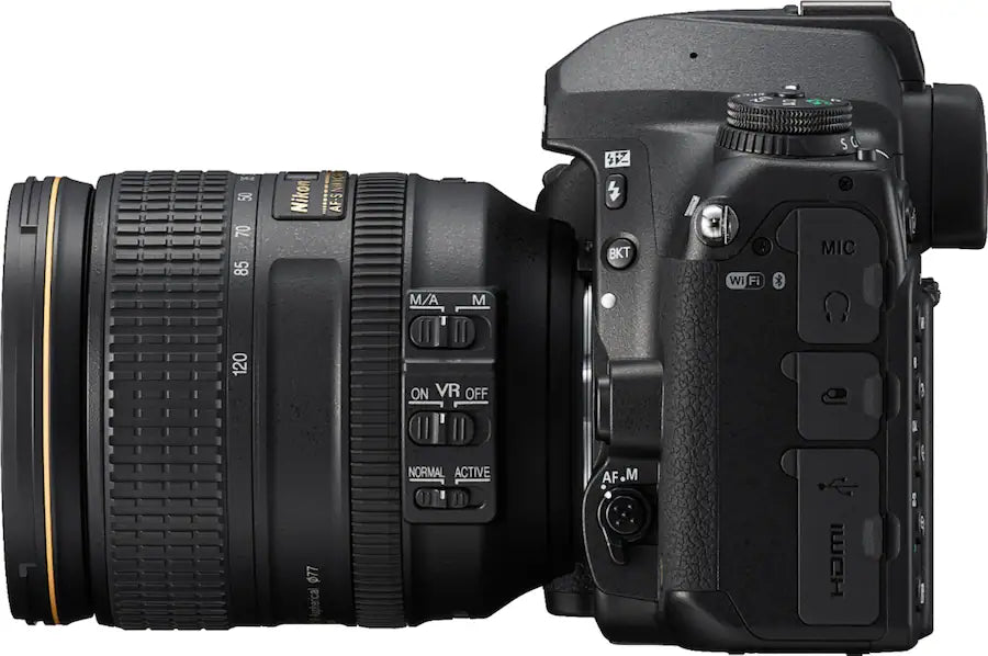 Nikon D780 Full-Frame DSLR Camera with AF-S NIKKOR 24-120mm F4G ED VR Lens – 4K Video – Black