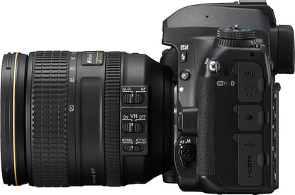 Nikon D780 Full-Frame DSLR Camera with AF-S NIKKOR 24-120mm F4G ED VR Lens – 4K Video – Black