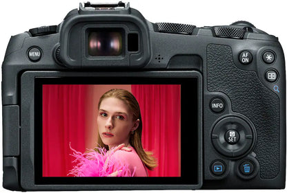 Canon EOS R8 Mirrorless Camera Body Only (24.2MP Full-Frame, RF Mount, 4K Video, Dual Pixel AF II, Wi-Fi, Black)