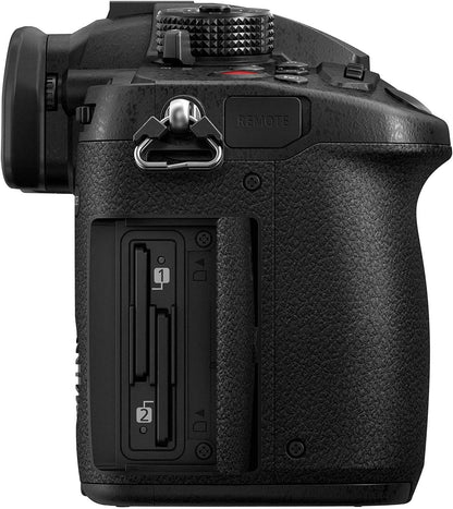 Panasonic LUMIX GH5M2 20.3MP Mirrorless Micro Four Thirds Camera - Live Streaming, 4K 4:2:2 10-Bit, Unlimited Video
