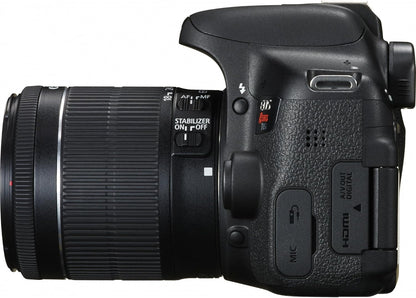 Canon EOS Rebel T6i Digital SLR Camera with EF-S 18-55mm f/3.5-5.6 IS STM Lens - Wi-Fi Enabled
