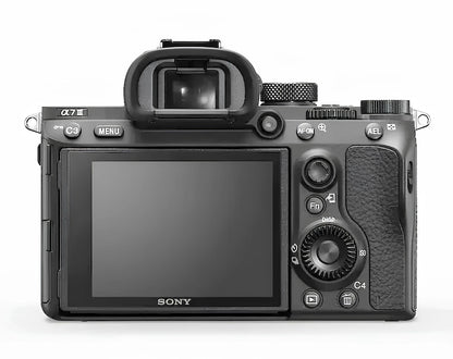 Sony Alpha a7 III Mirrorless Camera Body Only (24.2MP Full-Frame, E-Mount, 4K Video, Real-time AF, IBIS, Wi-Fi, Black)