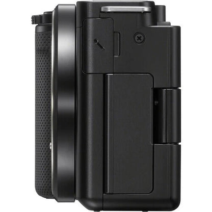 Sony Alpha ZV-E10 Mirrorless Camera Body Only (24.2MP APS-C, E-Mount, 4K Video, Real-time AF, Wi-Fi, Black)