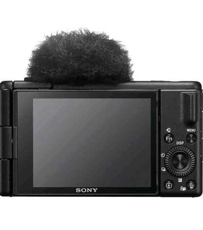 Sony ZV-1 II Vlogging Camera for Content Creators – 20.1 MP, 4K & Ultra-Wide F1.8 Zoom Lens – Black