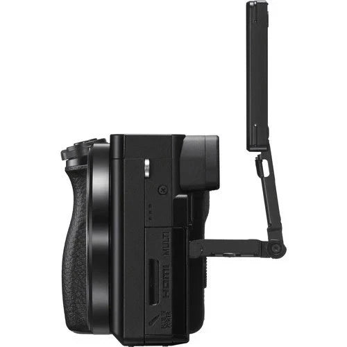 Sony Alpha a6100 Mirrorless Camera Body Only (24.2MP APS-C, E-Mount, 4K Video, Real-time AF, Wi-Fi, Black)