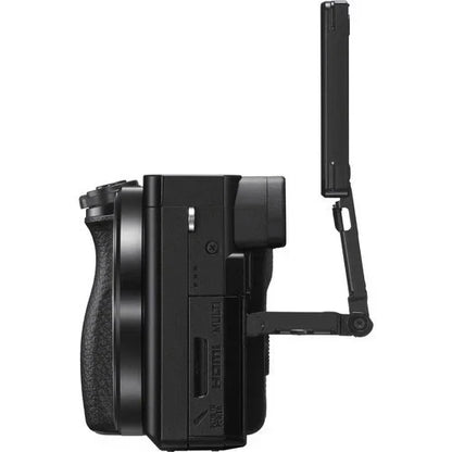 Sony Alpha a6100 Mirrorless Camera Body Only (24.2MP APS-C, E-Mount, 4K Video, Real-time AF, Wi-Fi, Black)
