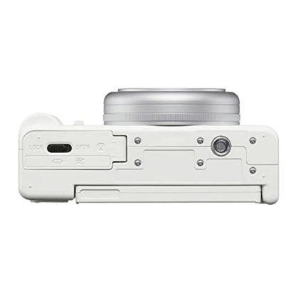 Sony ZV-1F Vlogging Digital Camera – 20.1 MP with 4K Video & F2.0 Ultra-Wide Lens – White
