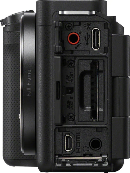 Sony Alpha ZV-E1 Mirrorless Camera Body Only (12.1MP Full-Frame, E-Mount, 4K Video, Real-time AF, IBIS, Wi-Fi, Black)