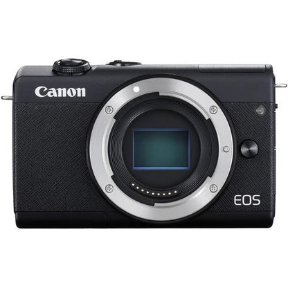 Canon EOS M200 Mirrorless Camera Body Only (24.1MP APS-C, EF-M Mount, 4K Video, Dual Pixel AF, Wi-Fi, Black)
