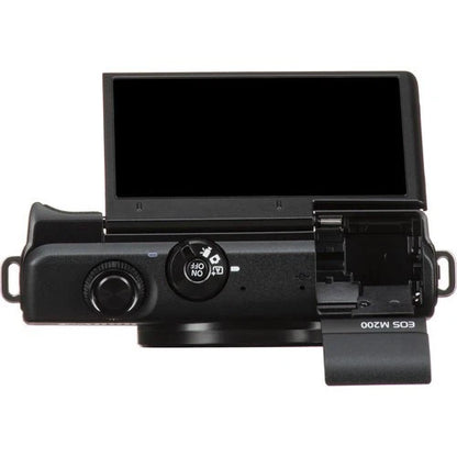 Canon EOS M200 Mirrorless Camera Body Only (24.1MP APS-C, EF-M Mount, 4K Video, Dual Pixel AF, Wi-Fi, Black)