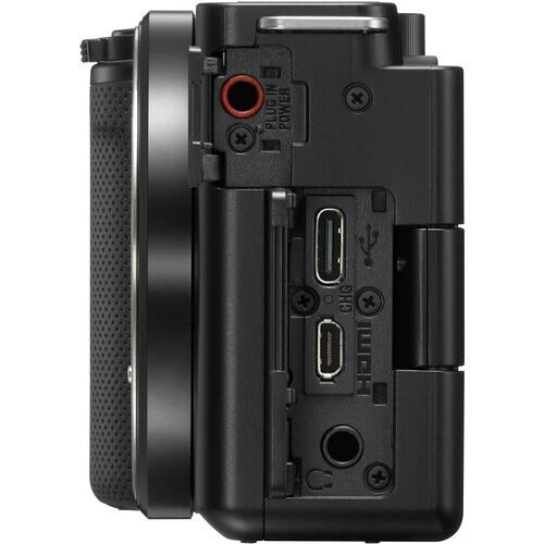 Sony Alpha ZV-E10 Mirrorless Camera Body Only (24.2MP APS-C, E-Mount, 4K Video, Real-time AF, Wi-Fi, Black)