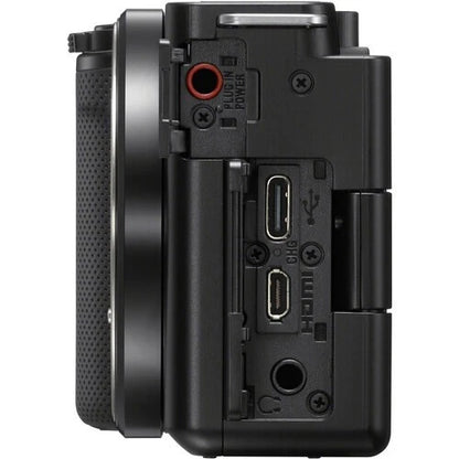 Sony Alpha ZV-E10 Mirrorless Camera Body Only (24.2MP APS-C, E-Mount, 4K Video, Real-time AF, Wi-Fi, Black)