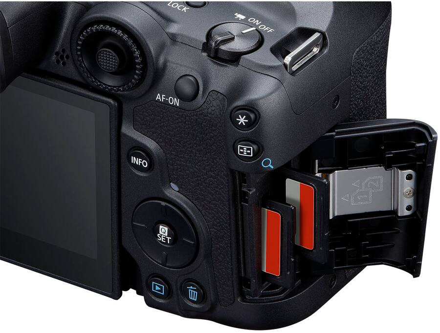 Canon EOS R7 Mirrorless Camera Body Only (32.5MP APS-C, RF Mount, 4K Video, Dual Pixel AF II, IBIS, Wi-Fi, Black)