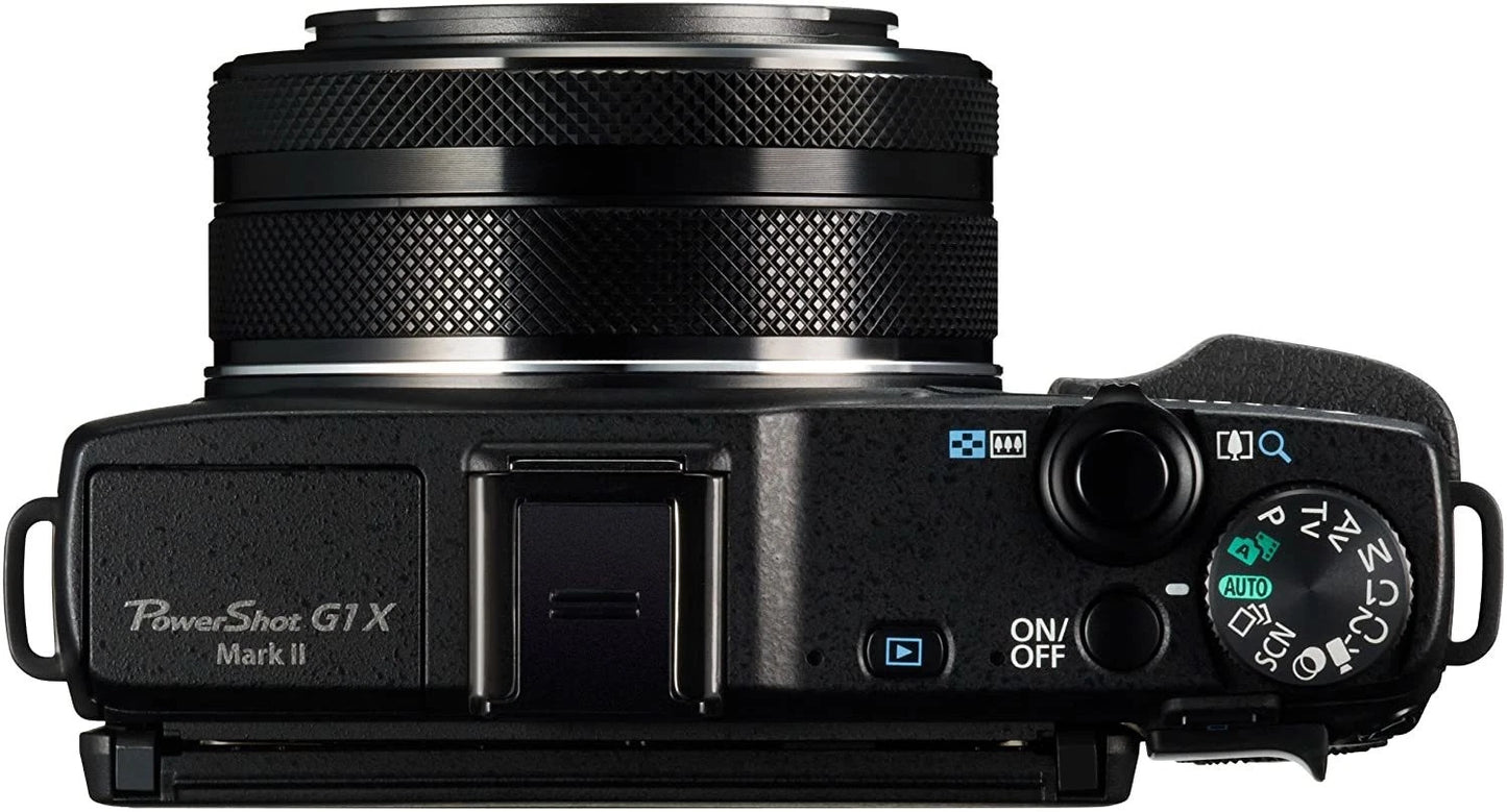 Canon PowerShot G1 X Mark II Digital Camera - 5x Optical Zoom, f/2.0 Aperture