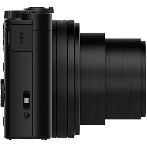 Sony Cyber-shot DSC-WX500 18.2MP 30x Optical Zoom Compact Digital Camera - Black