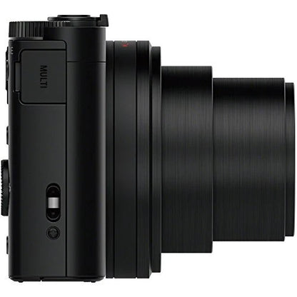 Sony Cyber-shot DSC-WX500 18.2MP 30x Optical Zoom Compact Digital Camera - Black