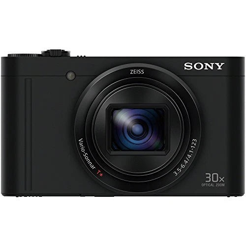 Sony Cyber-shot DSC-WX500 18.2MP 30x Optical Zoom Compact Digital Camera - Black